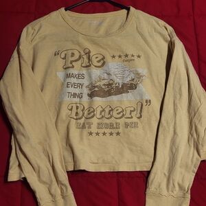 Aerie Mustard Long Sleeve Tee